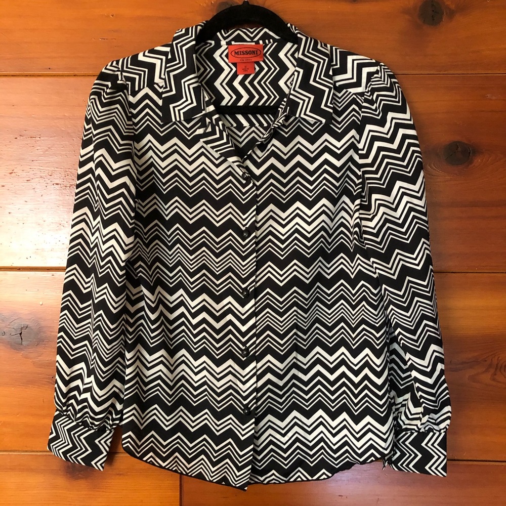 Missoni for Target Zigzag Blouse – Size Small
